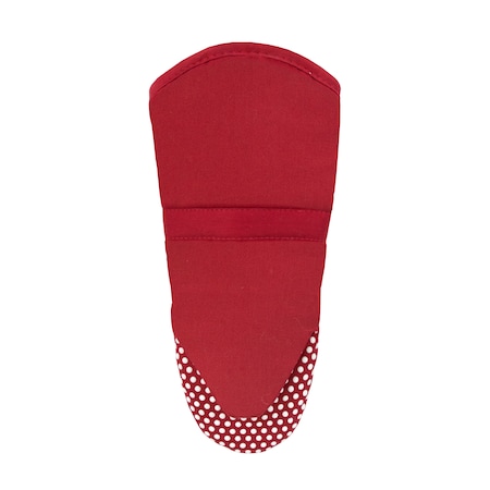 Ritz Royale Solid Puppet Mitt/with White SIlicone Dots Paprika, PK12 51283